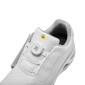 BLANC - Chaussure de cuisine de sécurité S2 professionnelle de travail blanche noire EN ISO 20345 S2 mixte restauration hôtel