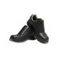NOIR - Chaussure de cuisine de sécurité S2 professionnelle de travail blanche noire EN ISO 20345 S2 mixte cuisine serveur resta