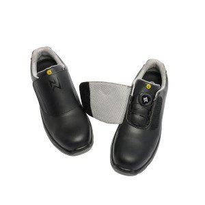 NOIR - Chaussure de cuisine de sécurité S2 professionnelle de travail blanche noire EN ISO 20345 S2 mixte serveur restaurant cu