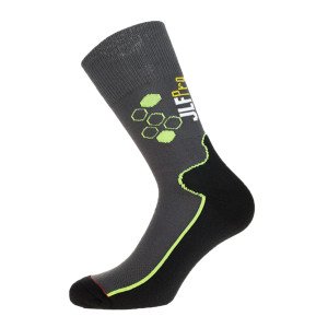 GRIS/NOIR - Chaussette professionnelle de travail Matière technique mixte auxiliaire de vie médical aide a domicile infirmier