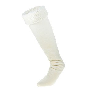 BLANC - Chaussette professionnelle de travail 100% Polyester EN 12746 : Absorption-Désorption d'eau mixte auxiliaire de vie médi