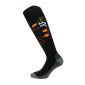 NOIR - Chaussette professionnelle de travail Matière technique mixte auxiliaire de vie infirmier aide a domicile médical