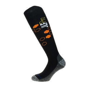 NOIR - Chaussette professionnelle de travail Matière technique mixte auxiliaire de vie infirmier aide a domicile médical