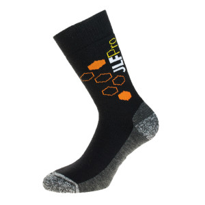 NOIR - Chaussette professionnelle de travail Matière technique mixte auxiliaire de vie infirmier aide a domicile médical