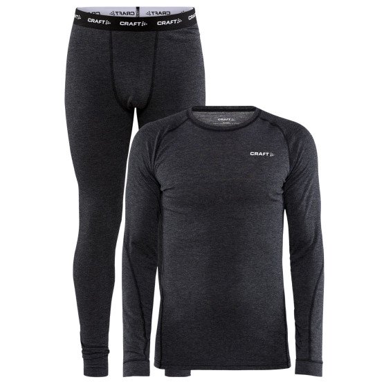 NOIR - Tee-shirt professionnel de travail homme logistique artisan manutention chantier