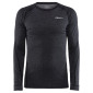 NOIR - Tee-shirt professionnel de travail homme logistique artisan manutention chantier
