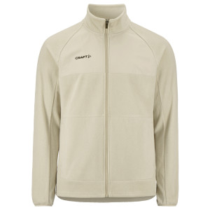 BEIGE - Veste polaire professionnelle de travail à manches longues homme menage auxiliaire de vie entretien aide a domicile