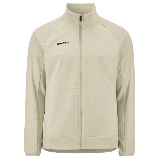 BEIGE - Veste polaire professionnelle de travail à manches longues homme menage aide a domicile entretien auxiliaire de vie