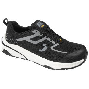 NOIR - Chaussure de sécurité S1PS professionnelle de travail noire EN ISO 20345 S1PS mixte transport artisan logistique chantie