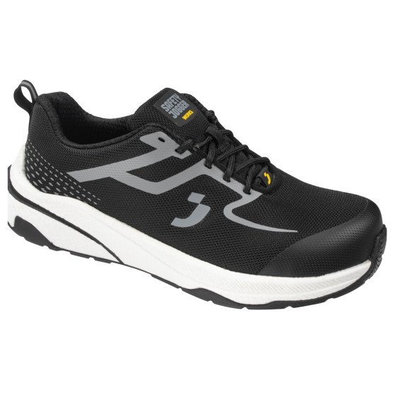 NOIR - Chaussure de sécurité S1PS professionnelle de travail noire EN ISO 20345 S1PS mixte logistique chantier transport artisa