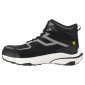NOIR - Chaussure de sécurité S1PS professionnelle de travail noire EN ISO 20345 S1PS mixte artisan logistique chantier transpor