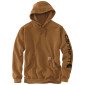 MARRON - Sweat professionnel de travail mixte manutention chantier transport artisan