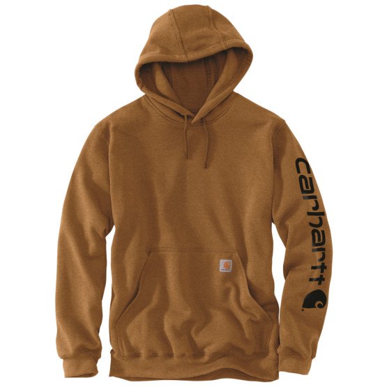 MARRON - Sweat professionnel de travail mixte manutention artisan logistique chantier