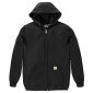 NOIR - Sweat professionnel de travail mixte logistique chantier transport artisan