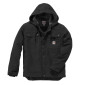 NOIR - Blouson professionnel de travail 100% coton homme artisan logistique chantier manutention