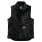 NOIR - Gilet de travail professionnel sans manches homme logistique artisan transport chantier