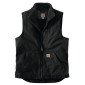NOIR - Gilet de travail professionnel sans manches homme manutention artisan logistique chantier