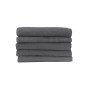 ANTHRACITE - Drap de bain professionnel hébergement foyer blanc 100% Coton coiffeur infirmier esthéticienne médical