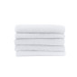 BLANC - Drap de bain professionnel hébergement foyer blanc 100% Coton coiffeur médical esthéticienne infirmier