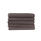 MARRON - Drap de bain professionnel hébergement foyer blanc 100% Coton esthéticienne infirmier coiffeur médical