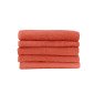 TERRA COTTA - Drap de bain professionnel hébergement foyer blanc 100% Coton coiffeur infirmier esthéticienne médical