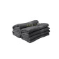 ANTHRACITE - Serviette de toilette professionnelle hébergement foyer blanche 100% Coton infirmier esthéticienne médical coiffeur