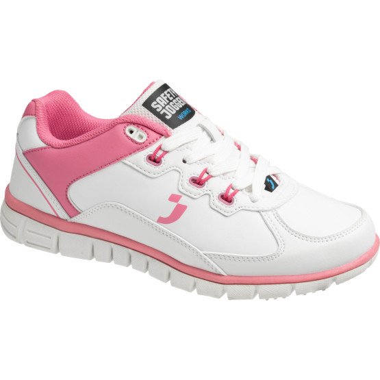 FUCHSIA - Basket professionnelle de travail en cuir EN ISO 20347 femme infirmier auxiliaire de vie médical aide a domicile