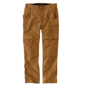 MARRON - Pantalon de travail professionnel homme manutention chantier transport artisan