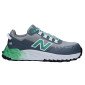 GRIS/VERT - Chaussure de sécurité S3L professionnelle de travail noire EN ISO 20345 S3L homme logistique artisan manutention ch