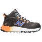 MARRON/ORANGE - Chaussure de sécurité S3L professionnelle de travail noire EN ISO 20345 S3L homme transport artisan logistique 