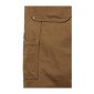 MARRON - Salopette professionnelle de travail 100% coton homme manutention artisan logistique chantier