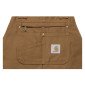 MARRON - Salopette professionnelle de travail 100% coton homme manutention artisan logistique chantier