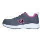GRIS/ROSE - Chaussure de sécurité S1PL professionnelle de travail noire EN ISO 20345 S1PL femme manutention chantier logistique