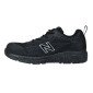 NOIR/BLEU - Chaussure de sécurité S1PL professionnelle de travail noire EN ISO 20345 S1PL femme manutention chantier logistique