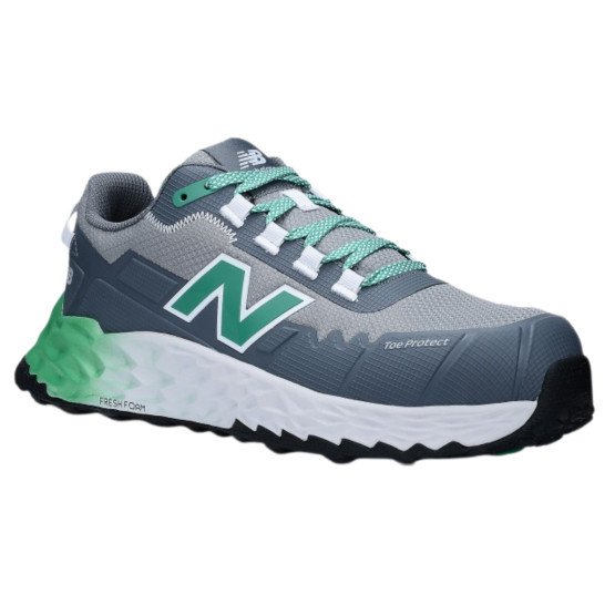 GRIS/VERT - Chaussure de sécurité S3L professionnelle de travail noire EN ISO 20345 S3L homme transport artisan logistique chan