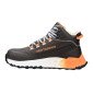 MARRON/ORANGE - Chaussure de sécurité S3L professionnelle de travail noire EN ISO 20345 S3L homme transport artisan logistique 