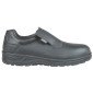 NOIR - Chaussure de cuisine professionnelle de travail blanche noire EN ISO 20347 O2 mixte cuisine restauration restaurant serv