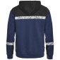 MARINE/NOIR - Sweat professionnel de travail homme manutention chantier transport artisan