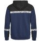 MARINE/NOIR - Sweat professionnel de travail homme transport chantier logistique artisan