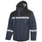 MARINE/NOIR - Softshell professionnelle de travail homme transport chantier logistique artisan