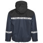 MARINE/NOIR - Softshell professionnelle de travail homme chantier transport artisan logistique