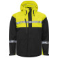 NOIR/FLUO - Softshell professionnelle de travail homme chantier transport artisan logistique