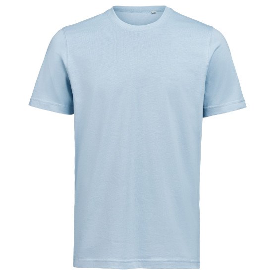 BLEU - Tee-shirt professionnel de travail à manches courtes 100% coton mixte aide a domicile infirmier auxiliaire de vie médical