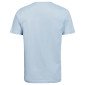BLEU - Tee-shirt professionnel de travail à manches courtes 100% coton mixte aide a domicile infirmier auxiliaire de vie médical