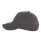GRIS - Casquette professionnelle de travail 100% coton mixte manutention chantier logistique artisan