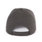 GRIS - Casquette professionnelle de travail 100% coton mixte artisan logistique chantier manutention