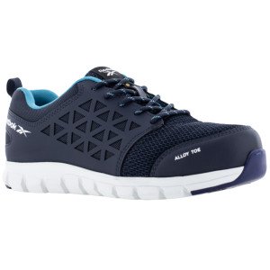 BLEU - Chaussure de sécurité S1PS professionnelle de travail EN ISO 20345 S1PS femme transport chantier logistique artisan