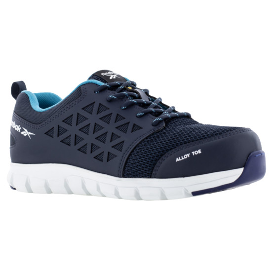 BLEU - Chaussure de sécurité S1PS professionnelle de travail EN ISO 20345 S1PS femme transport chantier logistique artisan