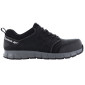 NOIR - Chaussure de sécurité S3S professionnelle de travail noire en cuir EN ISO 20345 S3S mixte logistique chantier manutention