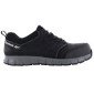 NOIR - Chaussure de sécurité S3S professionnelle de travail noire en cuir EN ISO 20345 S3S mixte manutention artisan logistique